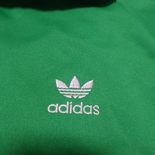 ☆美品☆70〜80年代ビンテージ アディダス ジャージ 黄緑 size L ☆美品☆70〜80年代ビンテージ アディダス ジャージ 黄緑 size L