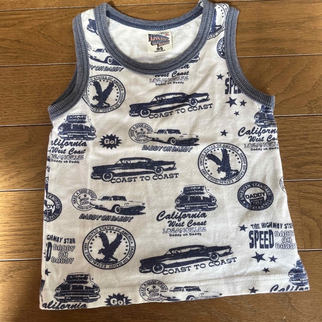 Duddy oh Duddy タンクトップ 95 キッズ/ベビー/マタニティのキッズ服男の子用(90cm~)(Tシャツ/カットソー)の商品写真