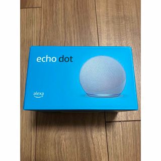 エコー(ECHO)のEcho dot エコードット第4世代  トワイライトブルー(スピーカー)