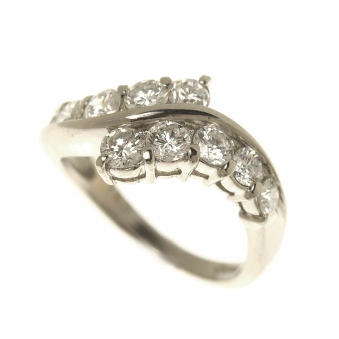 Pt1000プラチナ リング・指輪 ダイヤモンド1.16ct 8.5号 5.6g レディース