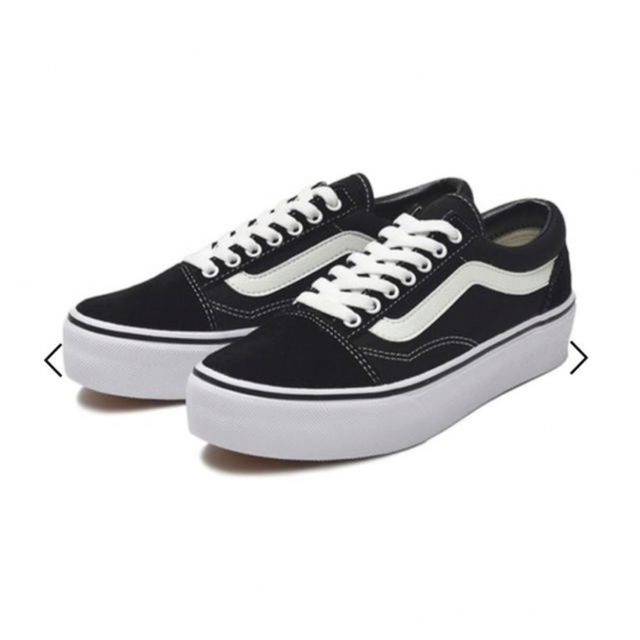 VANS(ヴァンズ)のVANS 大人気　定番オールドスクール×厚底　24cm レディースの靴/シューズ(スニーカー)の商品写真