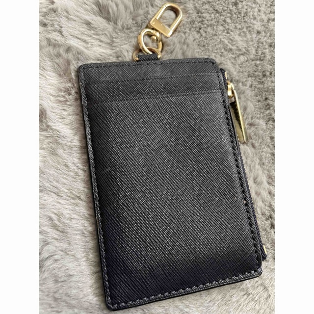 トリバーチ トリーバーチ Tory Burch 定期入れ パスケース 黒 革 トリーバーチ Tory Burch パスケース 定期入れ