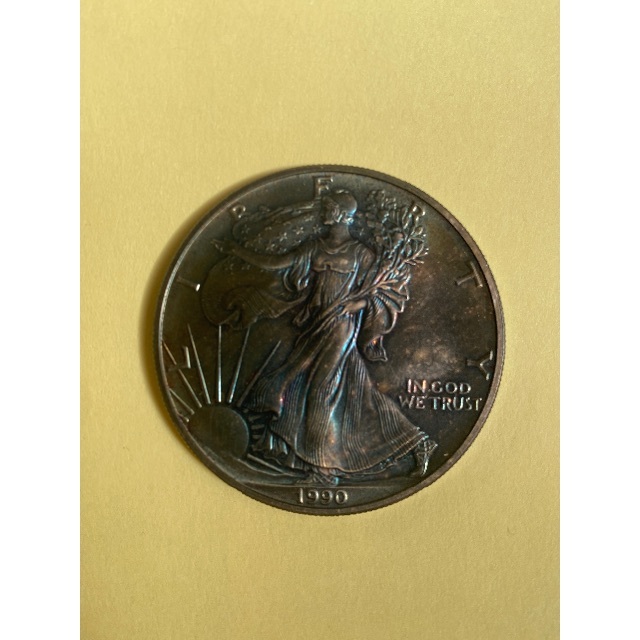 アンティークコイン 1990 Silver American Eagle $1