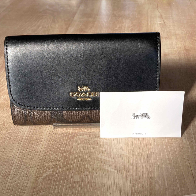 【正規品】COACH 三つ折り財布・シグネッチャー・F32485 8