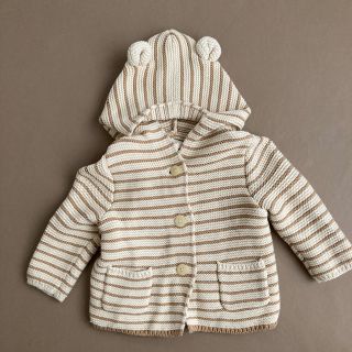 ベビーギャップ(babyGAP)のベビーギャップ　くま耳カーディガン(カーディガン/ボレロ)