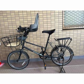 ブルーノ(BRUNO)のたぞん様専用　BRUNOミニベロ　子ども乗せ(自転車本体)