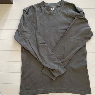 ユニクロ(UNIQLO)のUNIQLO KIDS クルーネックTシャツ（長袖）160(Tシャツ/カットソー)