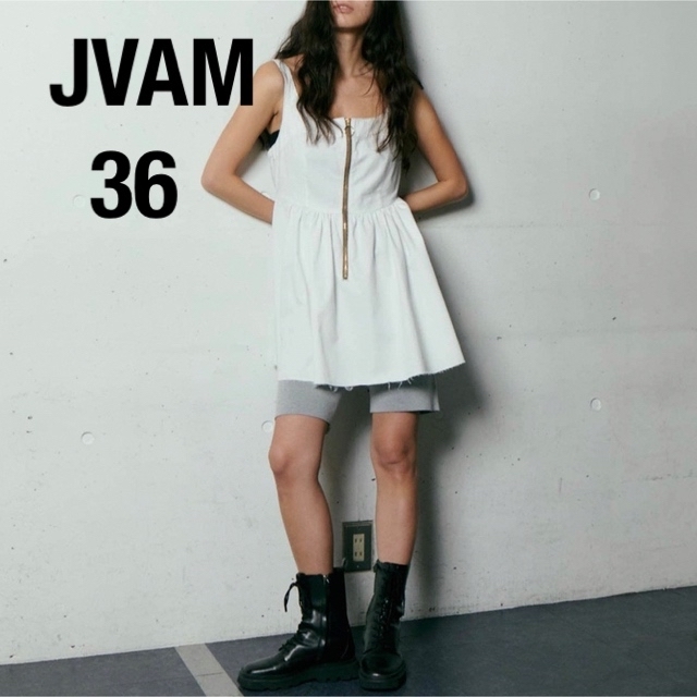 JVAM/ジェイヴィエーエム　ショートブーツ　ブラック　36靴/シューズ