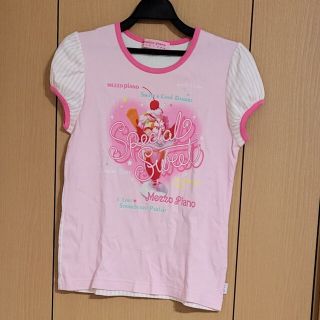 メゾピアノ(mezzo piano)のメゾピアノ　L(Tシャツ/カットソー)