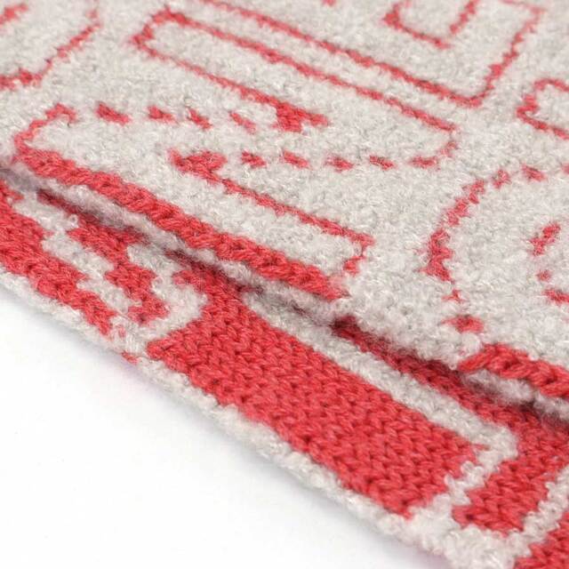 CHANEL - シャネル CHANEL マフラー ココマーク ロゴ カシミヤ/ウール