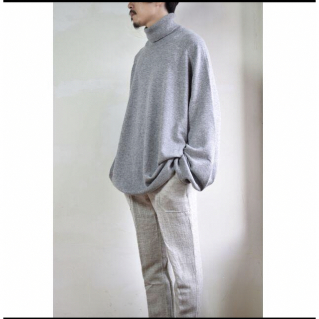 URU ウル OVER SIZE　TURTLE NECK KNIT
