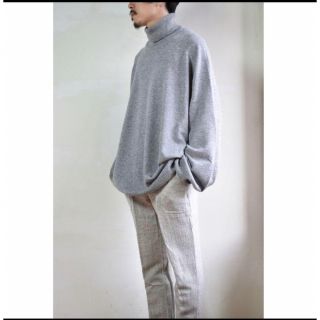 ウル(URU)のURU ウル OVER SIZE　TURTLE NECK KNIT(ニット/セーター)