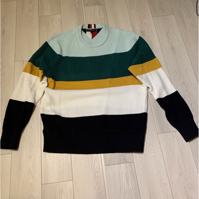 TOMMY HILFIGER(トミーヒルフィガー)のトミーフィルフィガー　ニット メンズのトップス(ニット/セーター)の商品写真