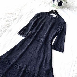フラワーB ブルーグレイ 現行タグ dior ディオール ボンディング