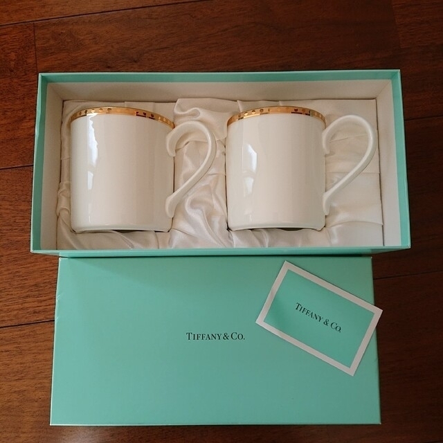 Tiffany & Co.(ティファニー)のティファニー＊マグカップ×2 インテリア/住まい/日用品のキッチン/食器(食器)の商品写真