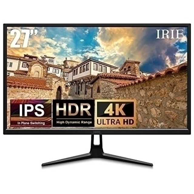 【再値下げ】IRIE 27型ワイド 4K液晶ディスプレイFFF-LD27P2付属品