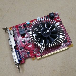 グラフィックボード msi NVIDIA GeForce GT240(PCパーツ)
