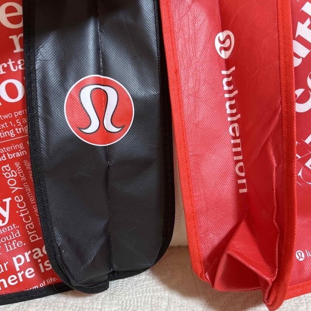 lululemon(ルルレモン)のルルレモン　ショップバッグ　エコバッグ　３枚セット レディースのバッグ(ショップ袋)の商品写真