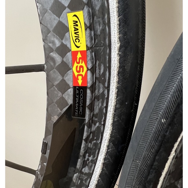 MAVIC cosmic carbon ultimate前後ホイールセット 限定カラー 49.0