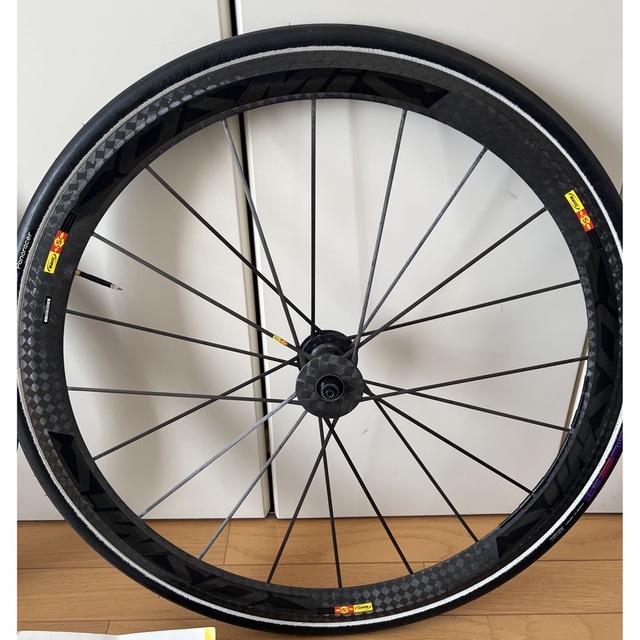 MAVIC cosmic carbon ultimate前後ホイールセット 限定カラー 49.0