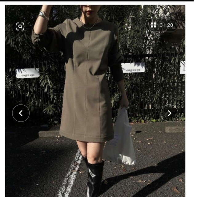 UND 2WAY DEFORMATION DRESS
