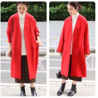 イエナ ロングコート(レディース)(レッド/赤色系)の通販 16点 | IENA