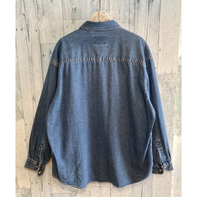 WOOLRICH(ウールリッチ)のWOOLRICHウールリッチ ワイドシルエット デニムシャツ レディースのトップス(シャツ/ブラウス(長袖/七分))の商品写真