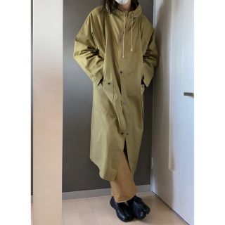 古着 ビンテージ トレンチ ジップ ミリタリー 軍 ロング ライト コート 希少(モッズコート)