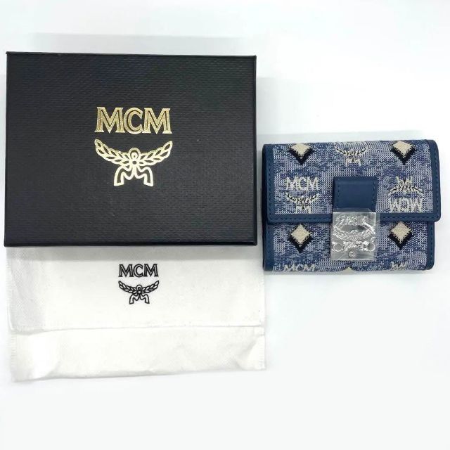 [美品] MCM / 財布 ヴィセトス ジャガード ヴィンテージ 8