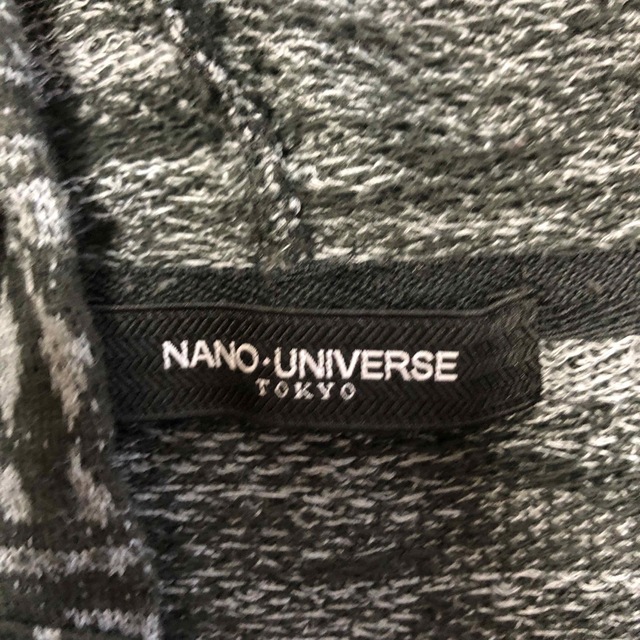 nano・universe(ナノユニバース)のナノユニバース★七分袖パーカー　M メンズのトップス(Tシャツ/カットソー(七分/長袖))の商品写真