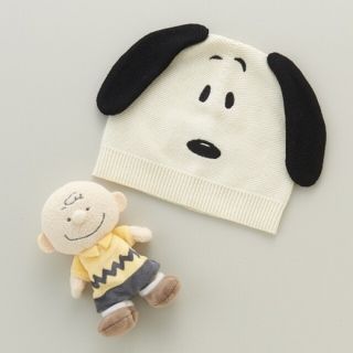 スヌーピー(SNOOPY)の【Mocape様専用】スヌーピー帽子＆とことこパペットセット(その他)