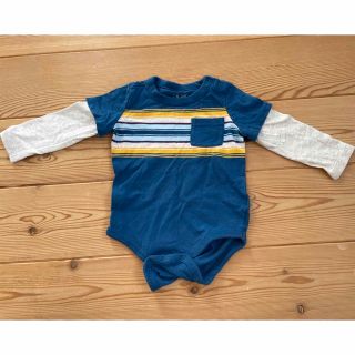 ベビーギャップ(babyGAP)のGAPの重ね着風のトップス(ロンパース)