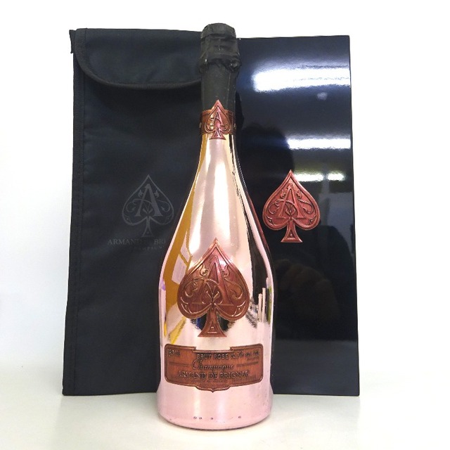 在庫処分】 未開封☆ARMAND 750ml【中古】 ロゼ ブリュット BRIGNAC