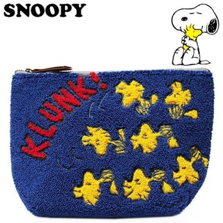 スヌーピー(SNOOPY)の新品未開封　ピーナッツ　スヌーピー　サガラ刺繍ポーチ　小物入れ　化粧ポーチ(ポーチ)