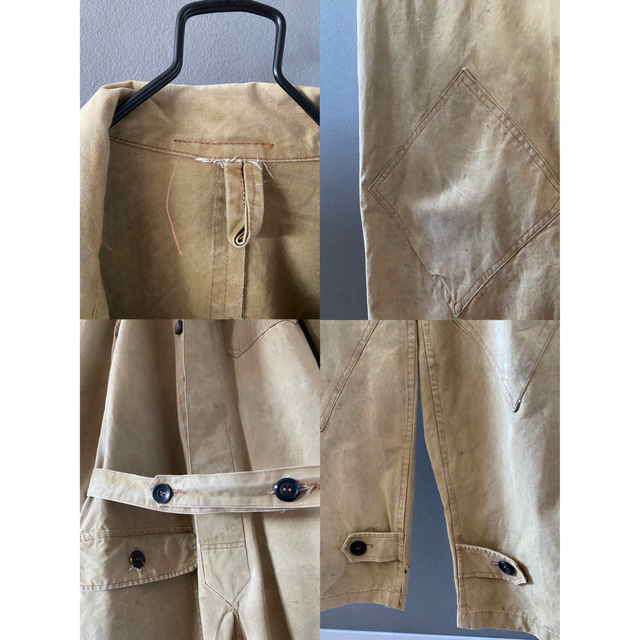 古着 ビンテージ アンティーク60s 70s ヨーロッパ 繋ぎ つなぎ 特殊
