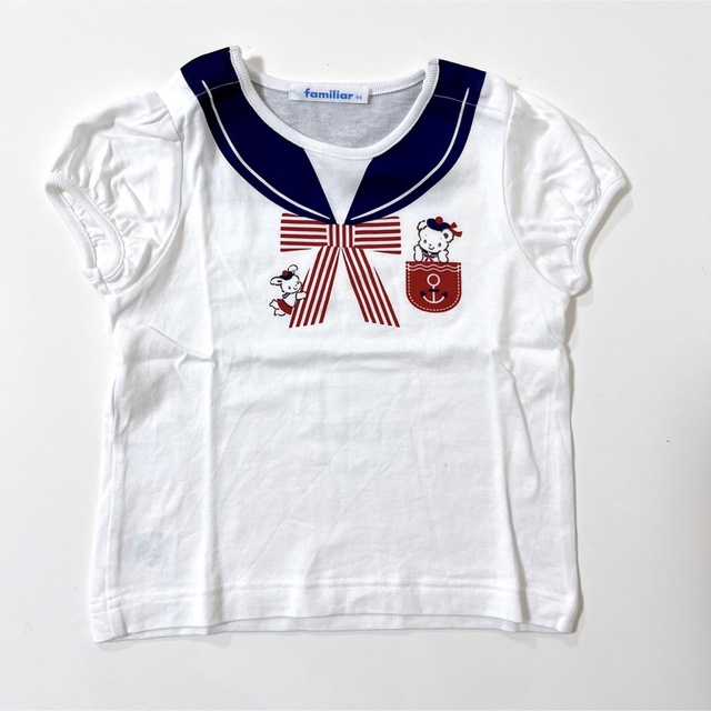 familiar(ファミリア)のfamiliar ファミリア　セーラー　リアちゃん　半袖Tシャツ キッズ/ベビー/マタニティのキッズ服女の子用(90cm~)(Tシャツ/カットソー)の商品写真