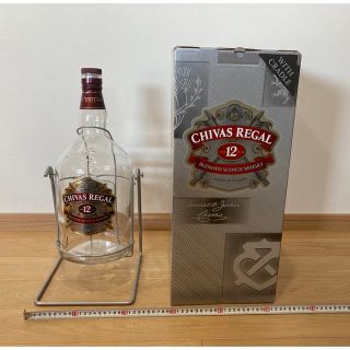 リーガル(REGAL)の空瓶　シーバスリーガル　4.5l 箱あり　CHIVAS REGAL ウイスキー(アルコールグッズ)