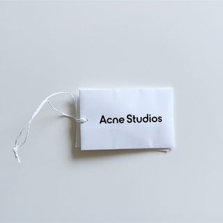 23AW Acne Studios ベルト付きパデッドコート ブラック
