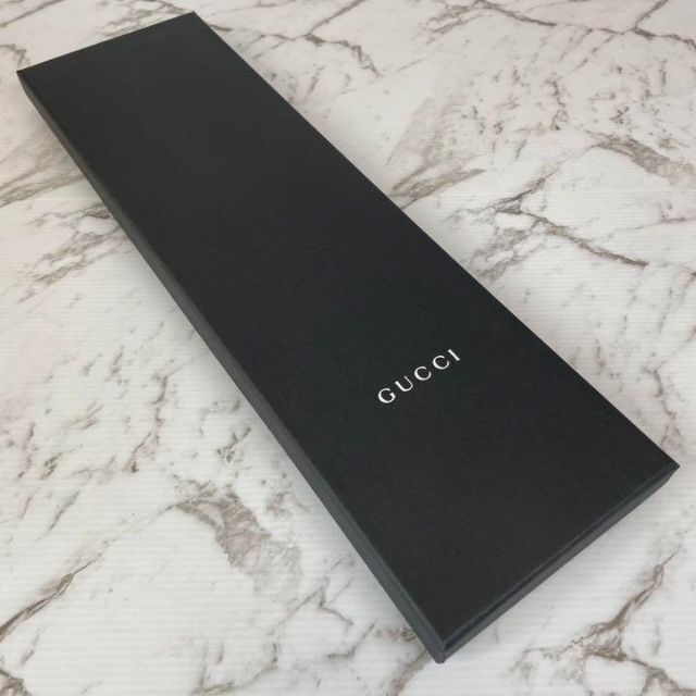 GUCCI グッチ ネクタイ GG ブラウン 幅9.5cm 箱付き - 通販