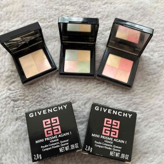 ジバンシィ(GIVENCHY)の訳あり品GIVENCHY ミニプリズムアゲイン　3個セット(フェイスパウダー)