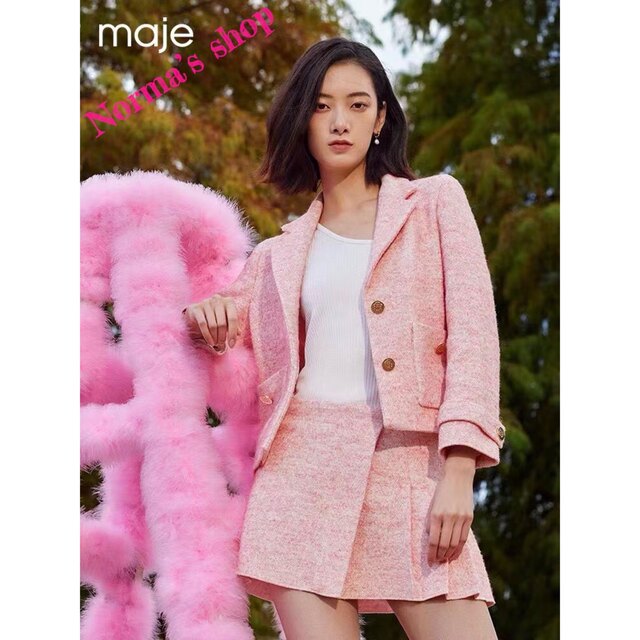 ❤️人気新作 新品 maje ピンク ミニスカート 新着 37%割引 www
