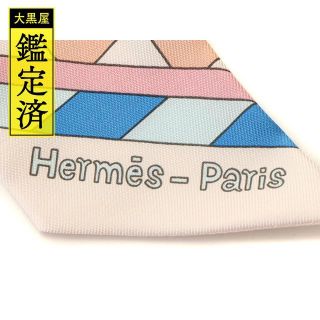 Hermes - エルメス トゥイリー ツイリー シルク ベージュ/ローズ