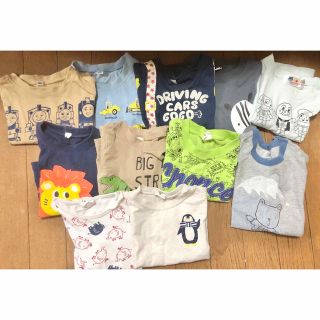 アカチャンホンポ(アカチャンホンポ)の保育園の洗い替えに⭐︎西松屋　半袖Tシャツ11枚セット　80 男の子ベビー春夏服(Ｔシャツ)