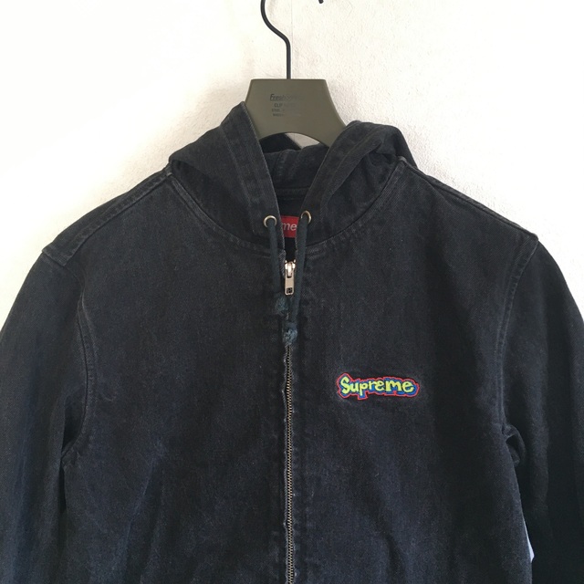 supreme シュプリーム 刺繍 デニムコーチジャケット 入手困難 14ss お