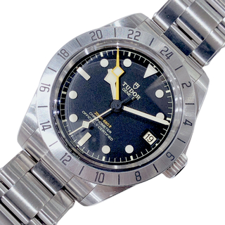 チュードル(Tudor)の　チューダー/チュードル TUDOR ブラックベイプロ 79470 ステンレススチール  自動巻き メンズ 腕時計(その他)