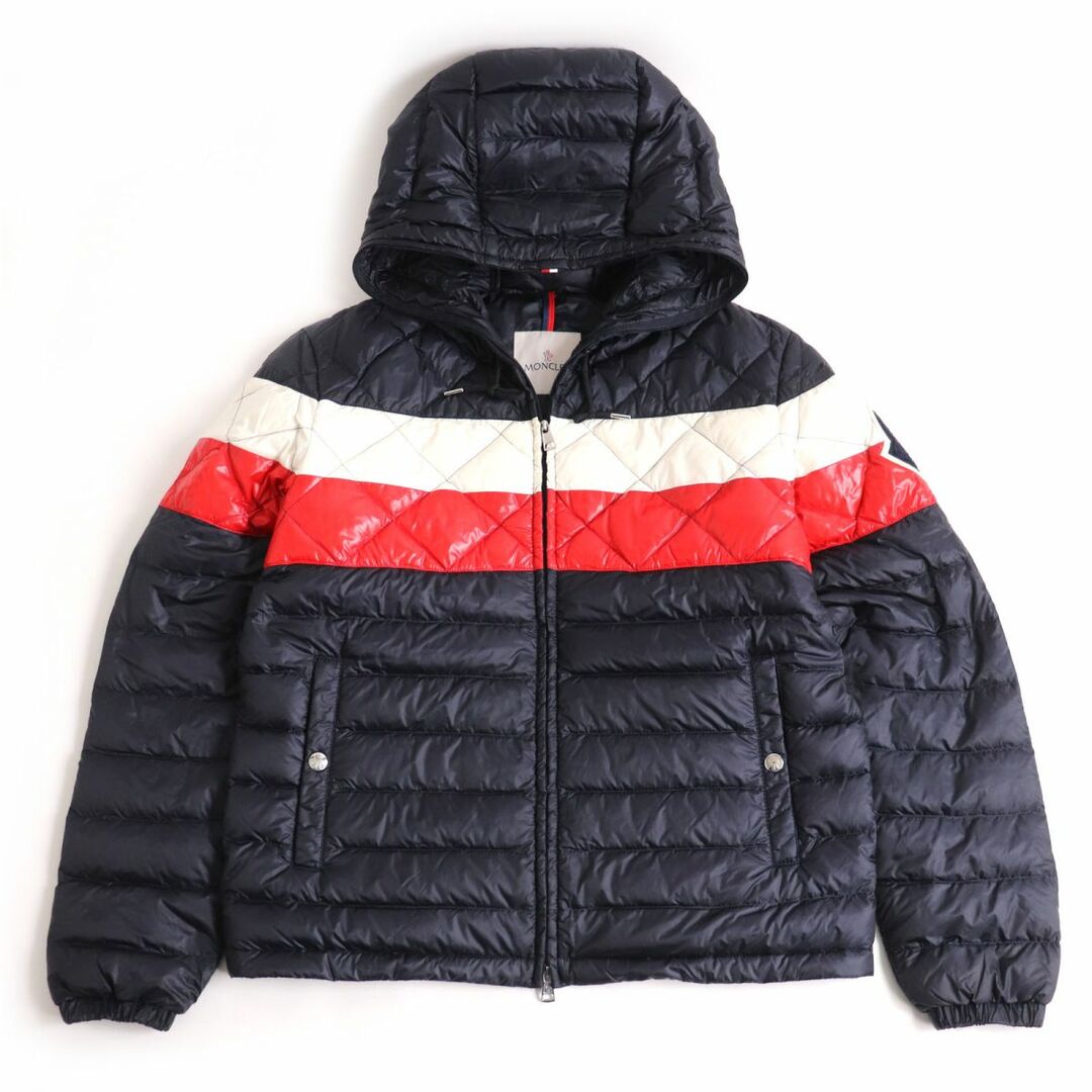 【希少品】モンクレール　MONCLER トリコロール　ダウンジャケット