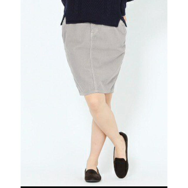 STUDIO CLIP(スタディオクリップ)の《処分予定》Lee×studio CLIPコーデュロイタイトスカート レディースのスカート(ひざ丈スカート)の商品写真