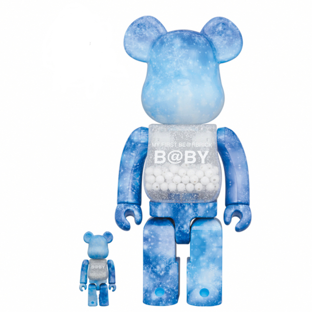 BE@RBRICK(ベアブリック)のMY FIRST BE@RBRICK B@BY CRYSTAL OF SNOW  エンタメ/ホビーのフィギュア(その他)の商品写真