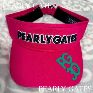 パーリーゲイツ(PEARLY GATES)のPEARLY GATES☆新品未使用☆サンバイザー(その他)