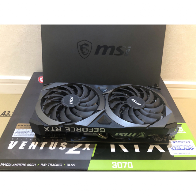 MSI エムエスアイ GeForce RTX 3070 VENTUS 2X OC